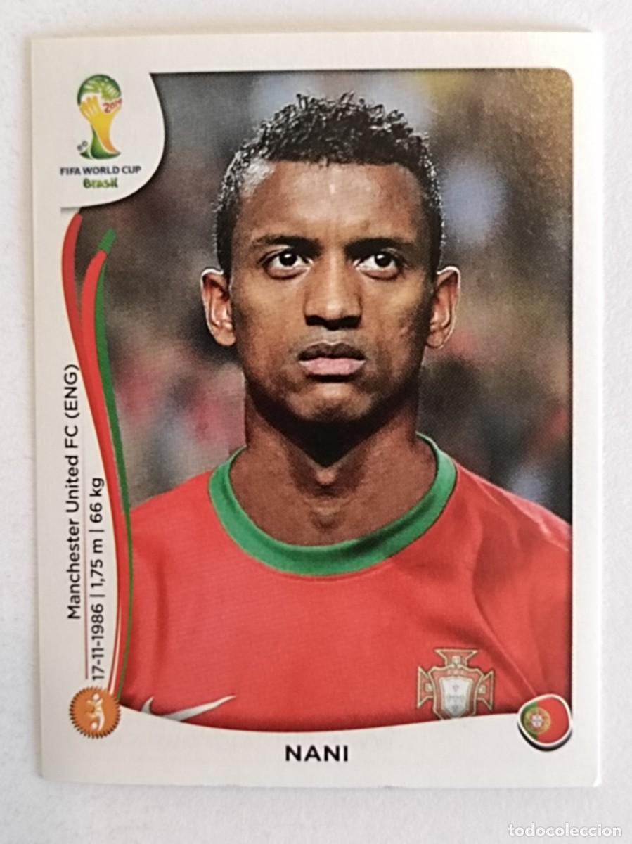 Cromos de f&uacute;tbol: #521 NANI (PORTUGAL) MUNDIAL BRASIL 2014 PANINI