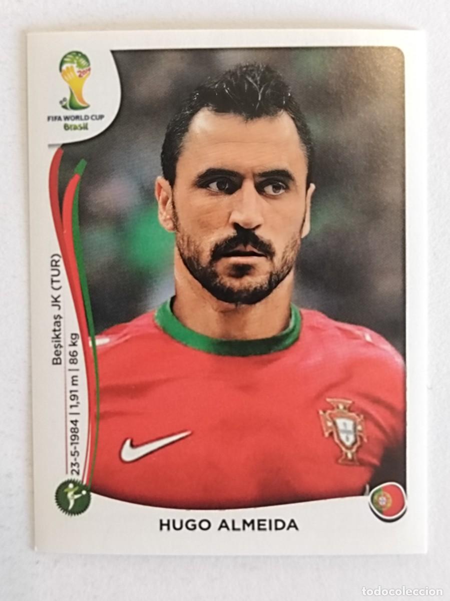 Cromos de f&uacute;tbol: #525 HUGO ALMEIDA (PORTUGAL) MUNDIAL BRASIL 2014 PANINI