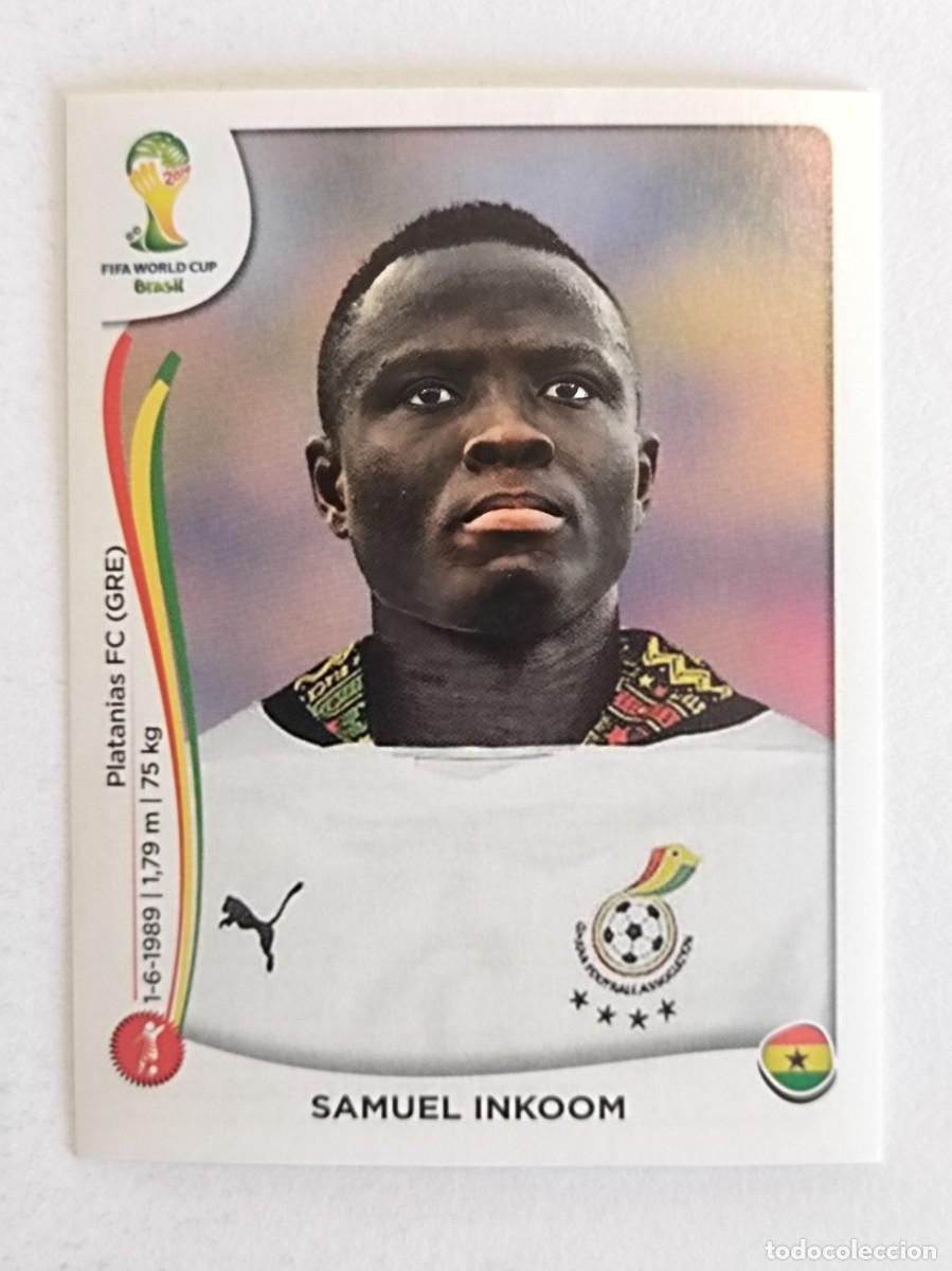 Figurine di Calcio: #529 INKOOM (GHANA) MUNDIAL BRASIL 2014 PANINI