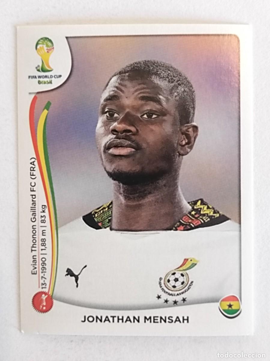 Figurine di Calcio: #530 MENSAH (GHANA) MUNDIAL BRASIL 2014 PANINI