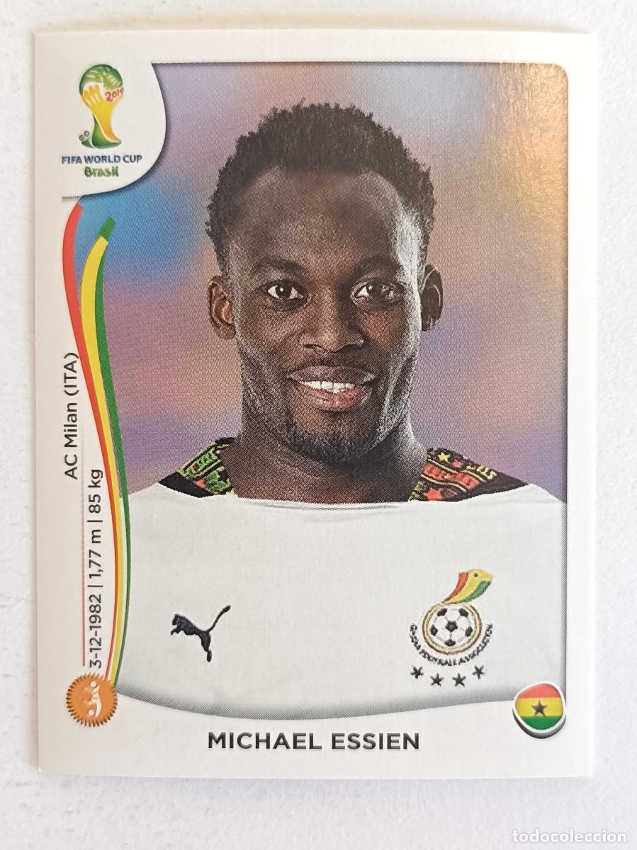 Figurine di Calcio: #534 ESSIEN (GHANA) MUNDIAL BRASIL 2014 PANINI