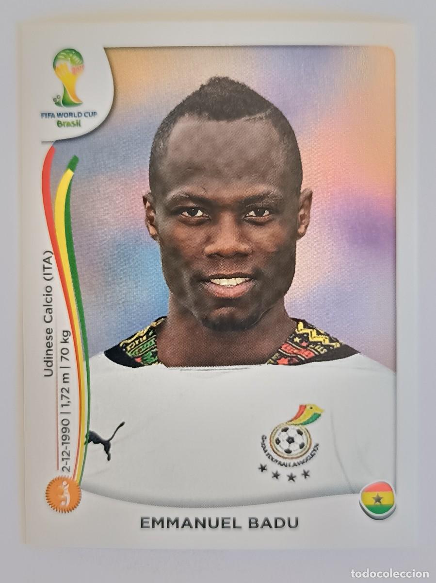 Figurine di Calcio: #535 BADU (GHANA) MUNDIAL BRASIL 2014 PANINI