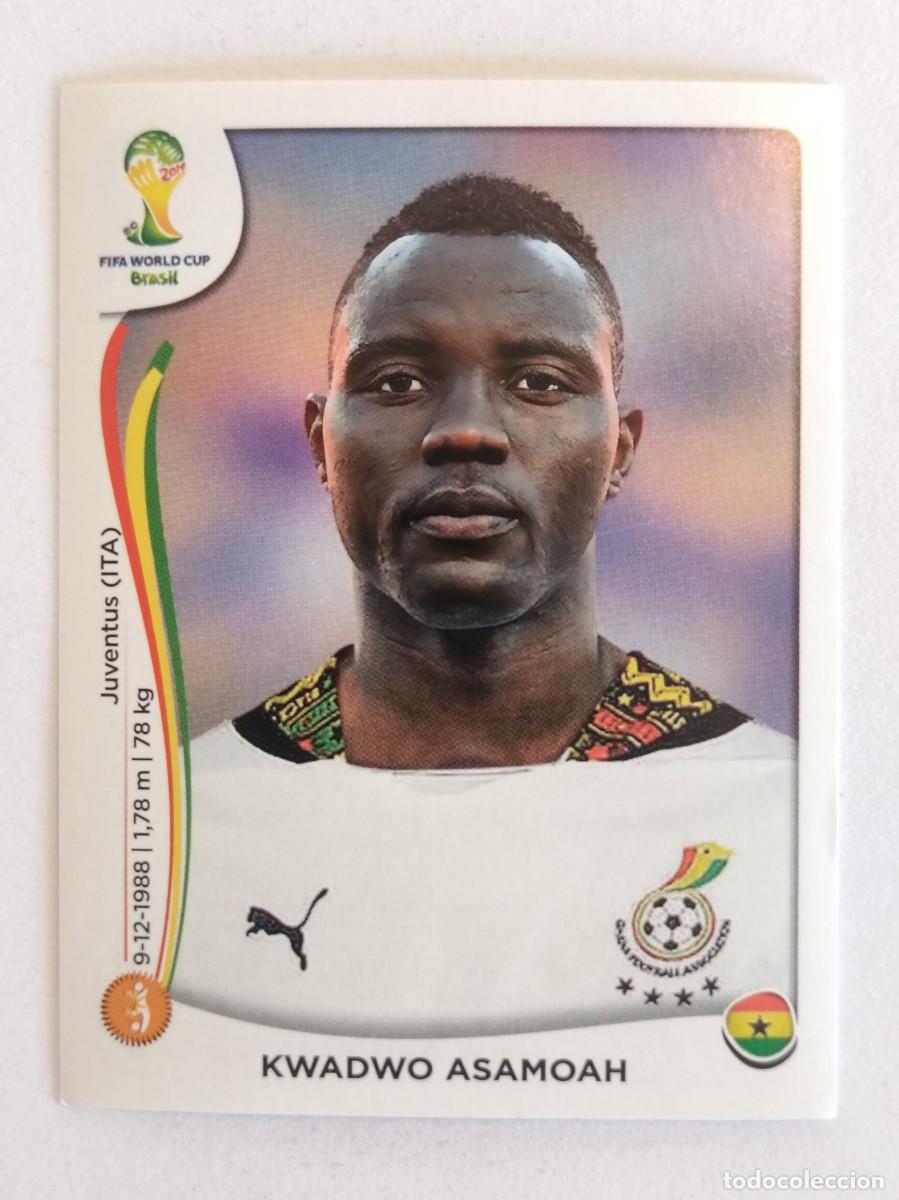 Figurine di Calcio: #536 ASAMOAH (GHANA) MUNDIAL BRASIL 2014 PANINI