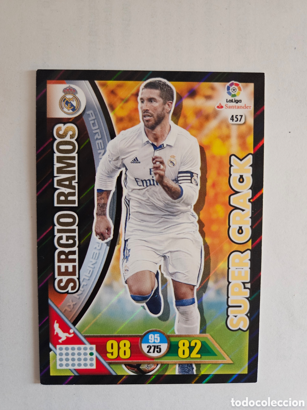 Figurine di Calcio: S&uacute;per Crack 457 SERGIO RAMOS Adrenalyn 2016-17