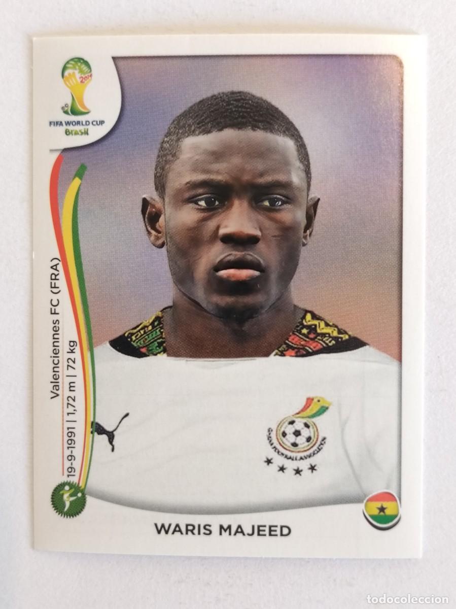 Cromos de Futebol: #540 MAJEED (GHANA) MUNDIAL BRASIL 2014 PANINI
