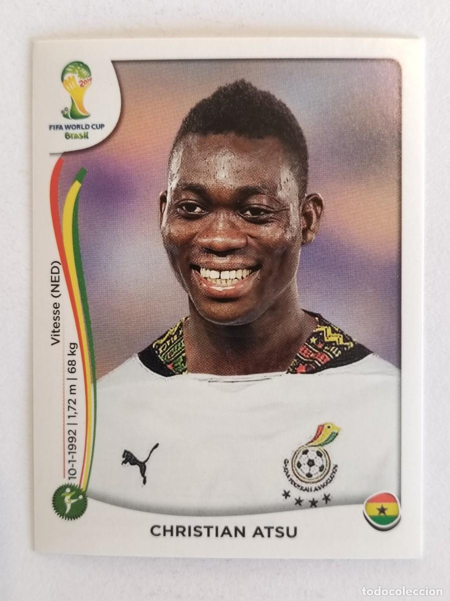 Cromos de Futebol: #541 ATSU (GHANA) MUNDIAL BRASIL 2014 PANINI
