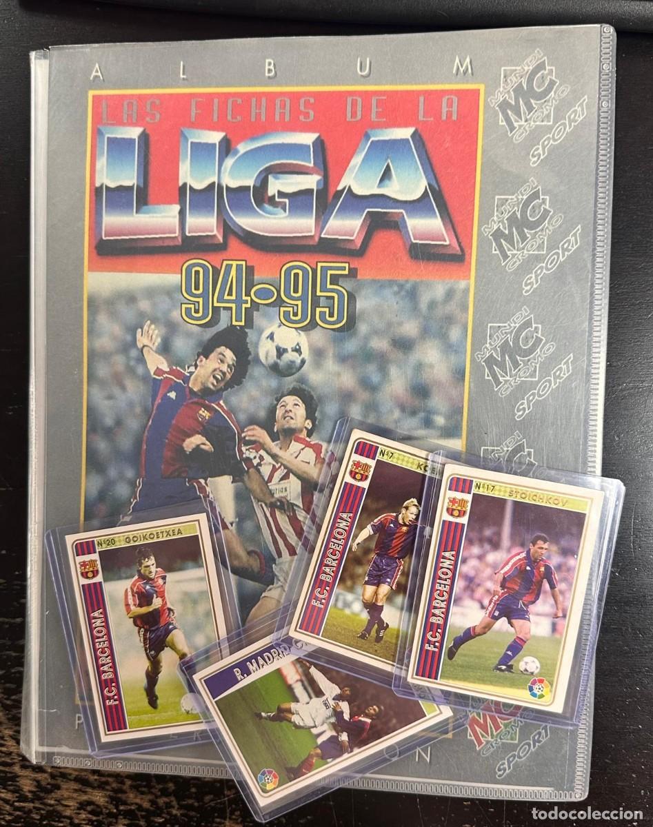 Cromos de Futebol: Coleccion Completa Mundicromo Las Fichas de la Liga 1994 95 Error y Corregido Sevilla