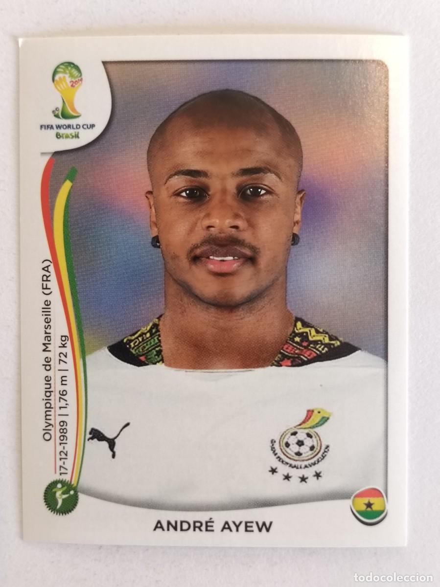 Cromos de Futebol: #542 ANDRE AYEW (GHANA) MUNDIAL BRASIL 2014 PANINI