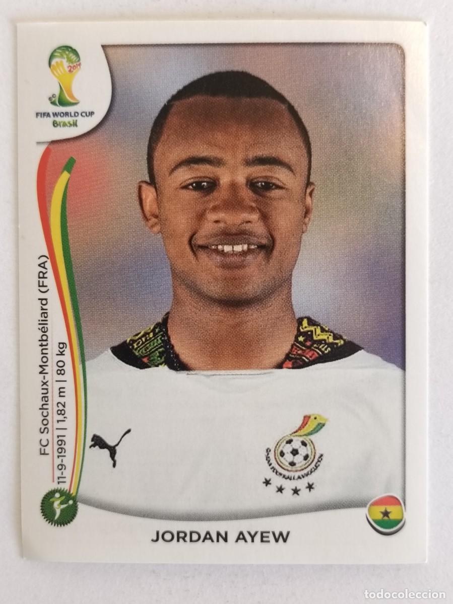 Cromos de Futebol: #543 JORDAN AYEW (GHANA) MUNDIAL BRASIL 2014 PANINI