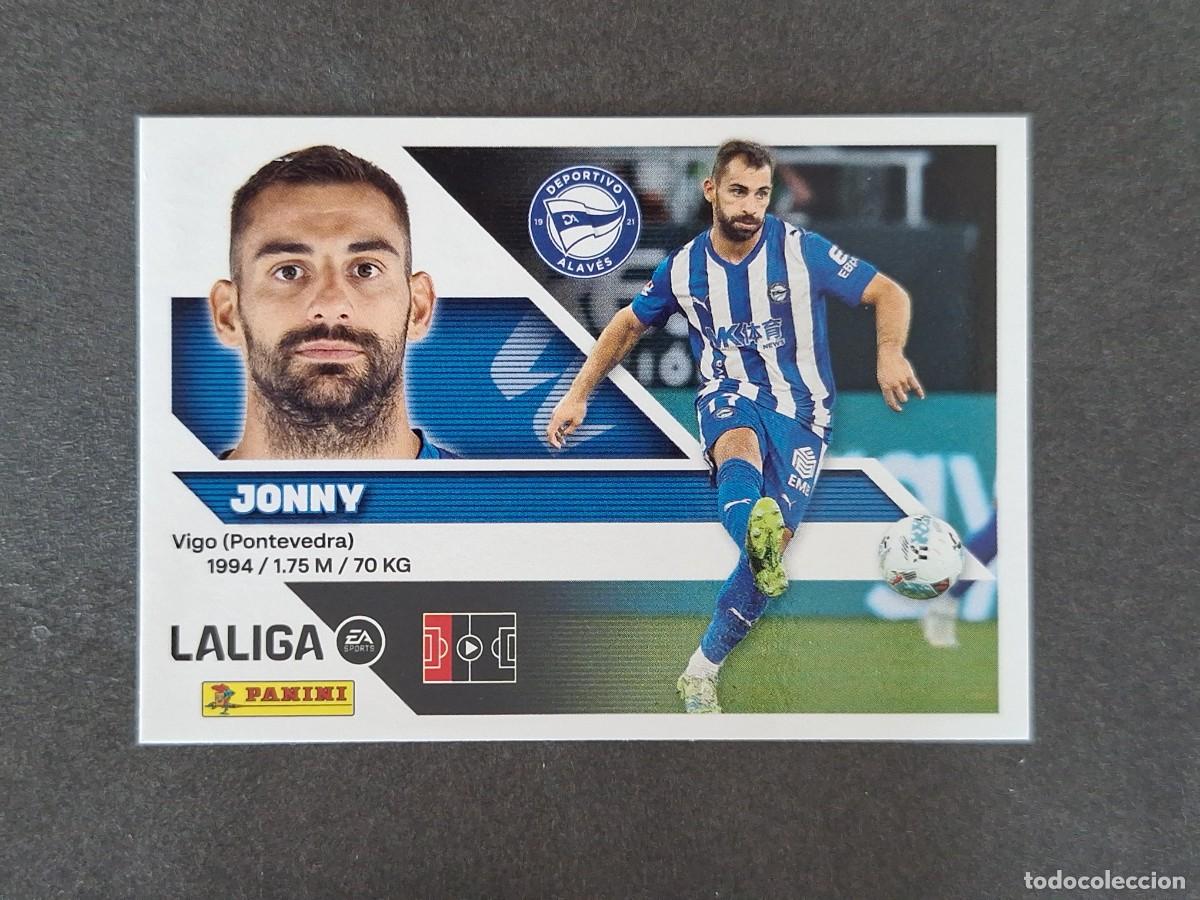 Cromos de f&uacute;tbol: L1 JONNY DEPORTIVO ALAVES LIGA ESTE 2026 2027 26 27 NUNCA PEGADO SIN PEGAR