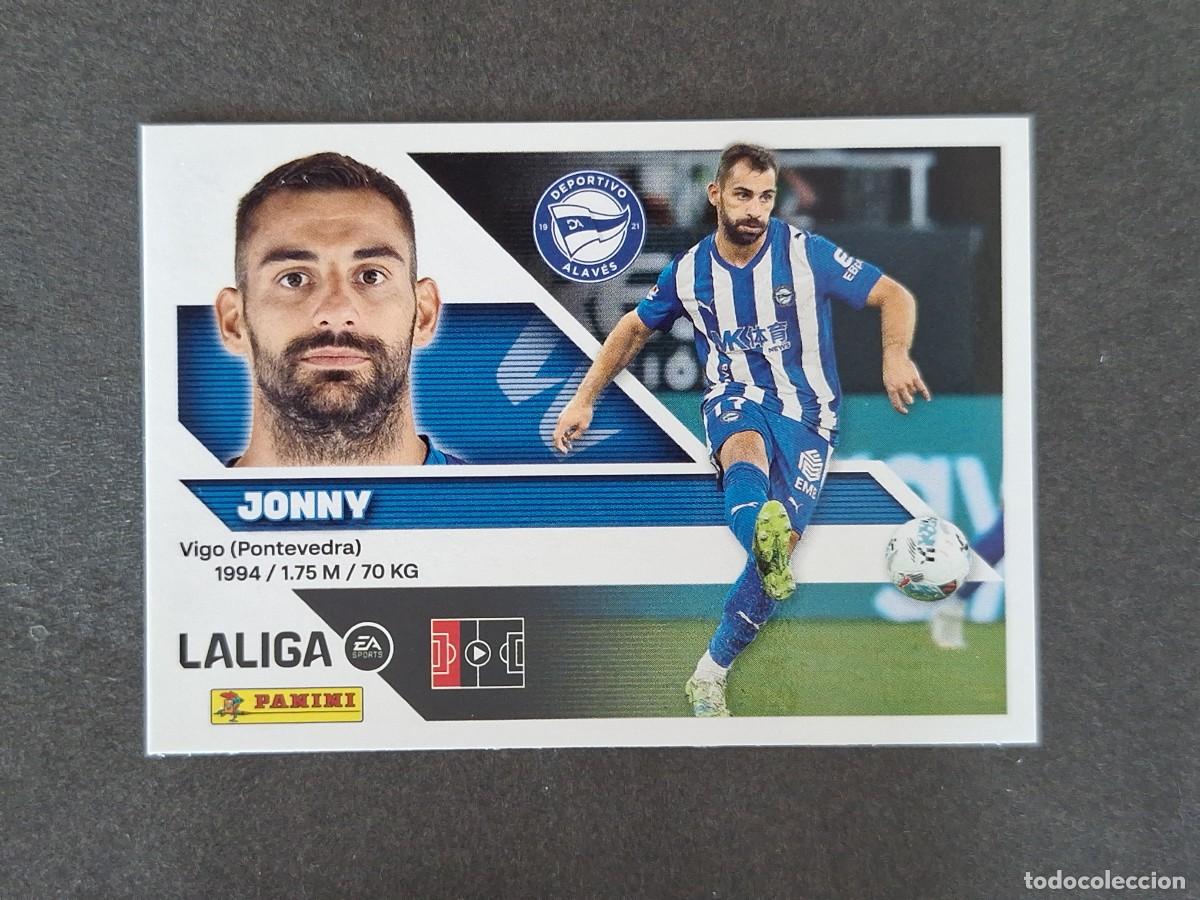 Cromos de f&uacute;tbol: L1 JONNY DEPORTIVO ALAVES LIGA ESTE 2026 2027 26 27 NUNCA PEGADO SIN PEGAR