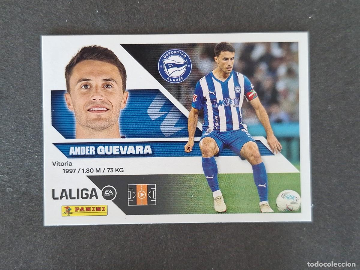 Cromos de f&uacute;tbol: L1 GUEVARA DEPORTIVO ALAVES LIGA ESTE 2026 2027 26 27 NUNCA PEGADO SIN PEGAR