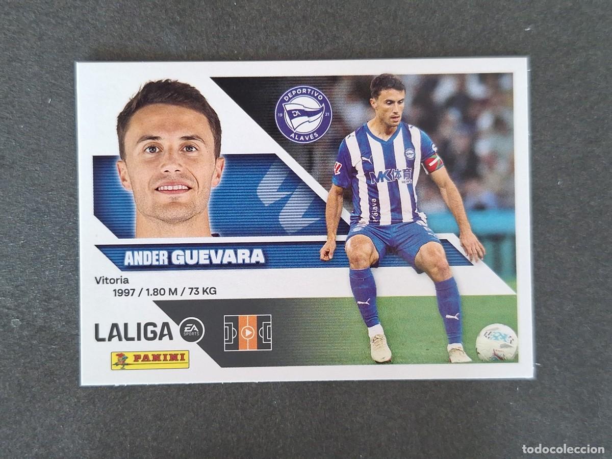 Cromos de f&uacute;tbol: L1 GUEVARA DEPORTIVO ALAVES LIGA ESTE 2026 2027 26 27 NUNCA PEGADO SIN PEGAR
