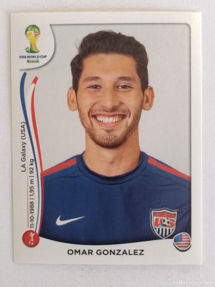 Cromos de f&uacute;tbol: #549 GONZALEZ (USA) MUNDIAL BRASIL 2014 PANINI