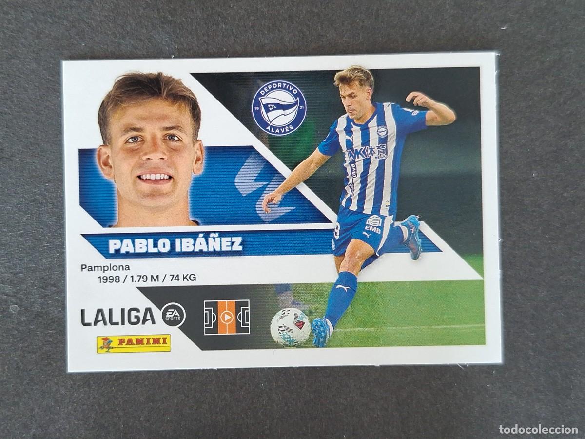 Cromos de f&uacute;tbol: L1 PABLO IBA&Ntilde;EZ DEPORTIVO ALAVES LIGA ESTE 2026 2027 26 27 NUNCA PEGADO SIN PEGAR