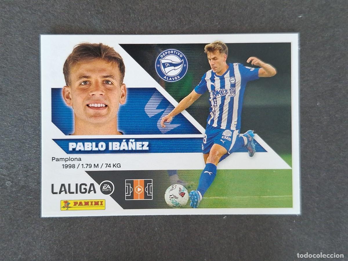 Cromos de f&uacute;tbol: L1 PABLO IBA&Ntilde;EZ DEPORTIVO ALAVES LIGA ESTE 2026 2027 26 27 NUNCA PEGADO SIN PEGAR