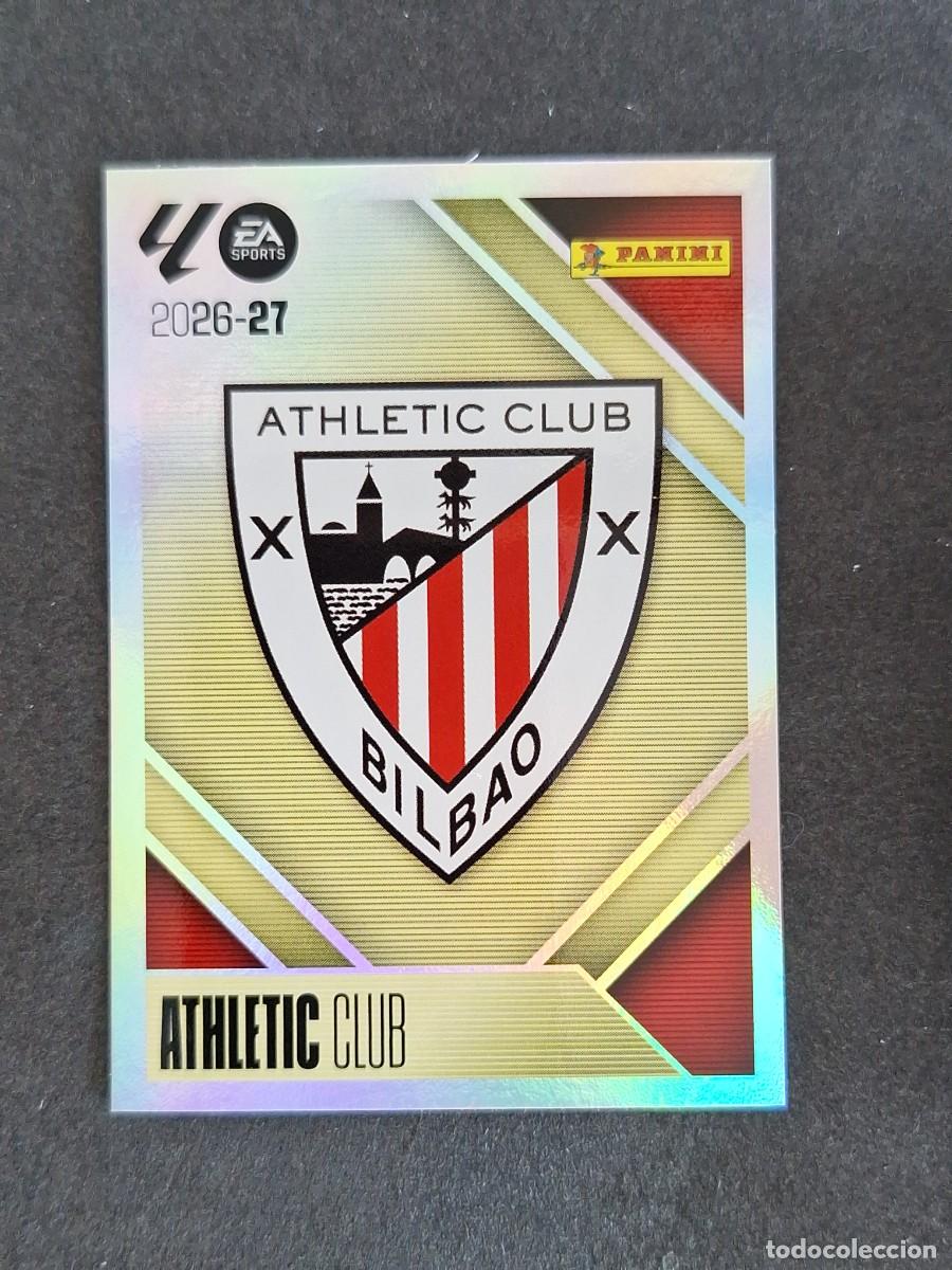 Cromos de Futebol: L1 ESCUDO ATHLETIC CLUB DE BILBAO LIGA ESTE 2026 2027 26 27 NUNCA PEGADO SIN PEGAR