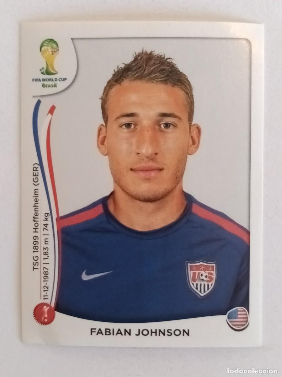 Cromos de Futebol: #552 FABIAN JOHNSON (USA) MUNDIAL BRASIL 2014 PANINI