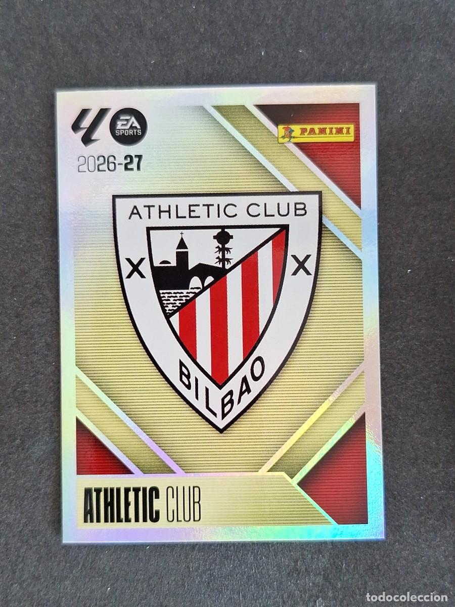 Cromos de Futebol: L1 ESCUDO ATHLETIC CLUB DE BILBAO LIGA ESTE 2026 2027 26 27 NUNCA PEGADO SIN PEGAR