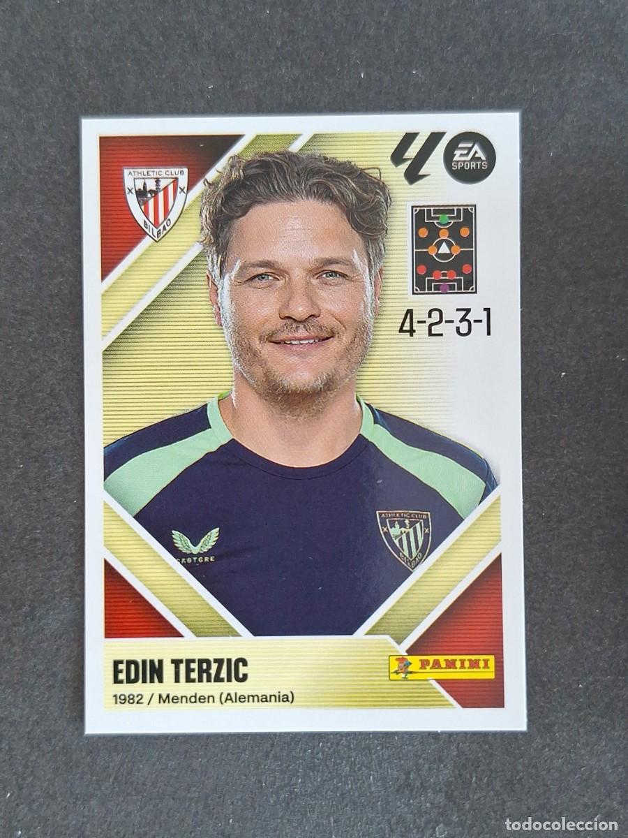 Cromos de Futebol: L1 EDIN TERZIC ENTRENADOR ATHLETIC CLUB DE BILBAO LIGA ESTE 2026 2027 26 27 NUNCA PEGADO SIN PEGAR