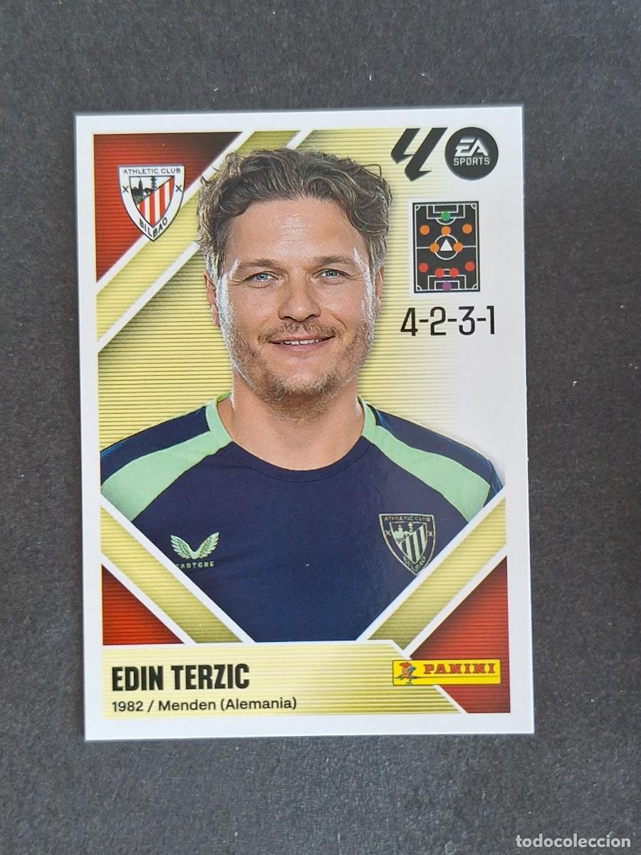 Cromos de Futebol: L1 EDIN TERZIC ENTRENADOR ATHLETIC CLUB DE BILBAO LIGA ESTE 2026 2027 26 27 NUNCA PEGADO SIN PEGAR