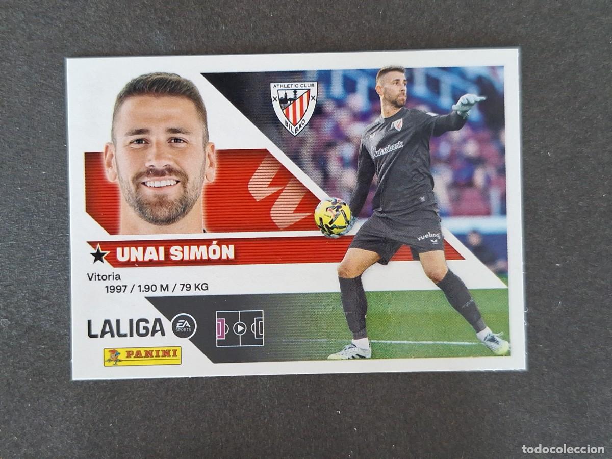 Cromos de Futebol: L1 UNAI SIMON ATHLETIC CLUB DE BILBAO LIGA ESTE 2026 2027 26 27 NUNCA PEGADO SIN PEGAR