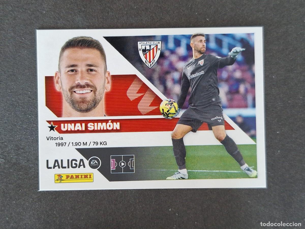Cromos de Futebol: L1 UNAI SIMON ATHLETIC CLUB DE BILBAO LIGA ESTE 2026 2027 26 27 NUNCA PEGADO SIN PEGAR