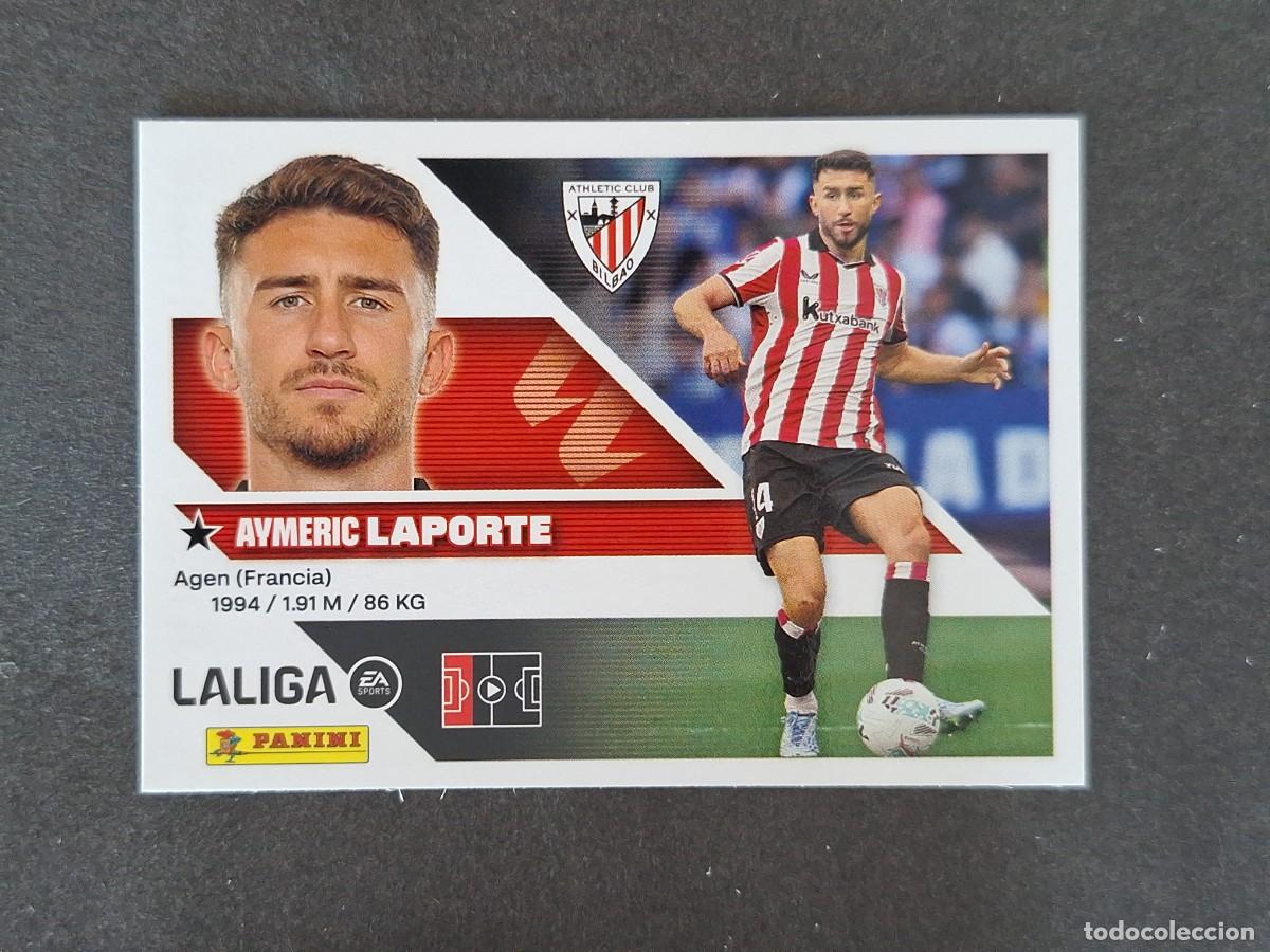 Cromos de f&uacute;tbol: L1 LAPORTE ATHLETIC CLUB DE BILBAO LIGA ESTE 2026 2027 26 27 NUNCA PEGADO SIN PEGAR