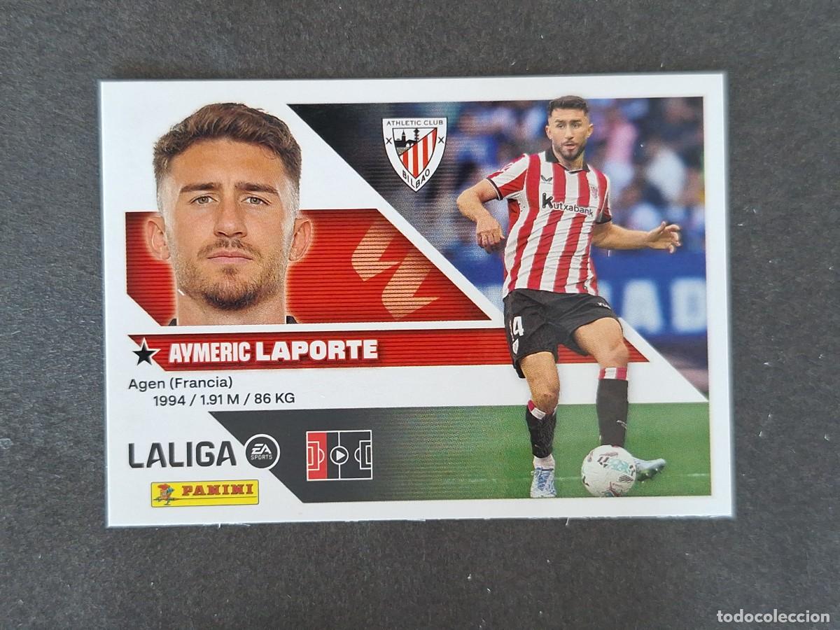 Cromos de f&uacute;tbol: L1 LAPORTE ATHLETIC CLUB DE BILBAO LIGA ESTE 2026 2027 26 27 NUNCA PEGADO SIN PEGAR