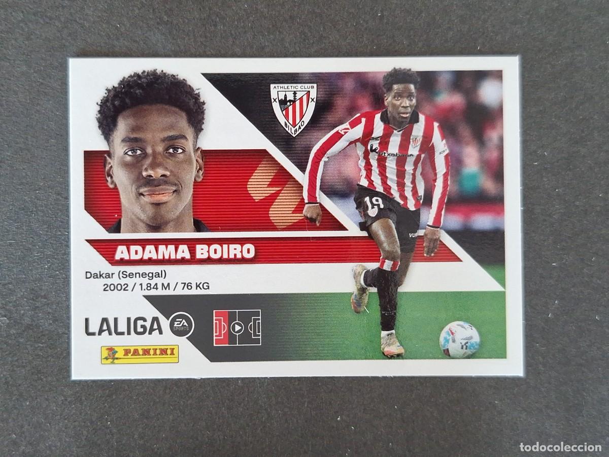 Cromos de f&uacute;tbol: L1 ADAMA BOIRO ATHLETIC CLUB DE BILBAO LIGA ESTE 2026 2027 26 27 NUNCA PEGADO SIN PEGAR