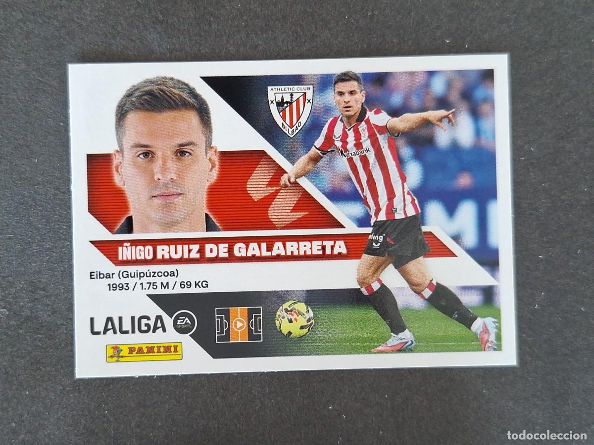 Cromos de f&uacute;tbol: L1 RUIZ DE GALARRETA ATHLETIC CLUB DE BILBAO LIGA ESTE 2026 2027 26 27 NUNCA PEGADO SIN PEGAR