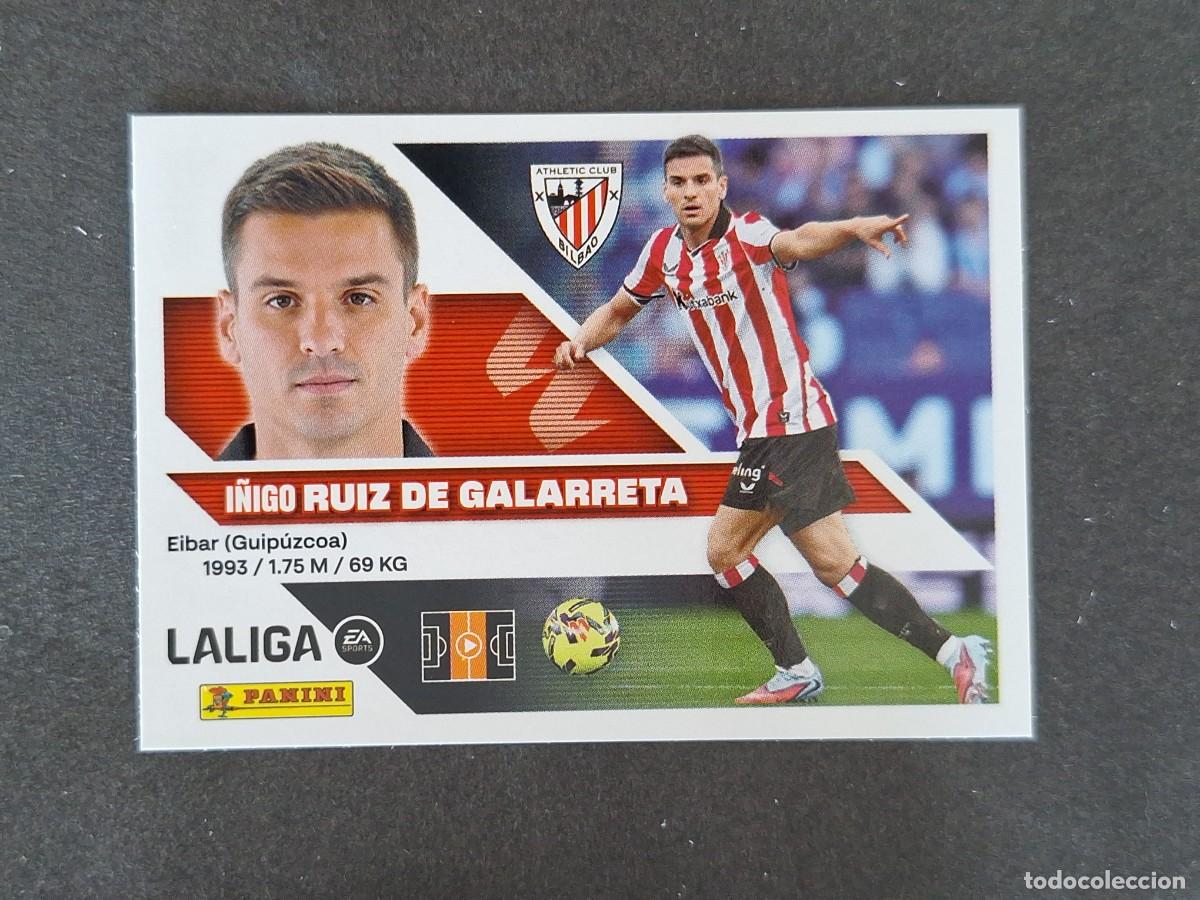 Cromos de f&uacute;tbol: L1 RUIZ DE GALARRETA ATHLETIC CLUB DE BILBAO LIGA ESTE 2026 2027 26 27 NUNCA PEGADO SIN PEGAR