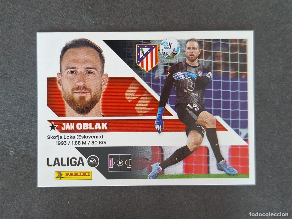 Cromos de f&uacute;tbol: L1 OBLAK ATLETICO DE MADRID LIGA ESTE 2026 2027 26 27 NUNCA PEGADO SIN PEGAR