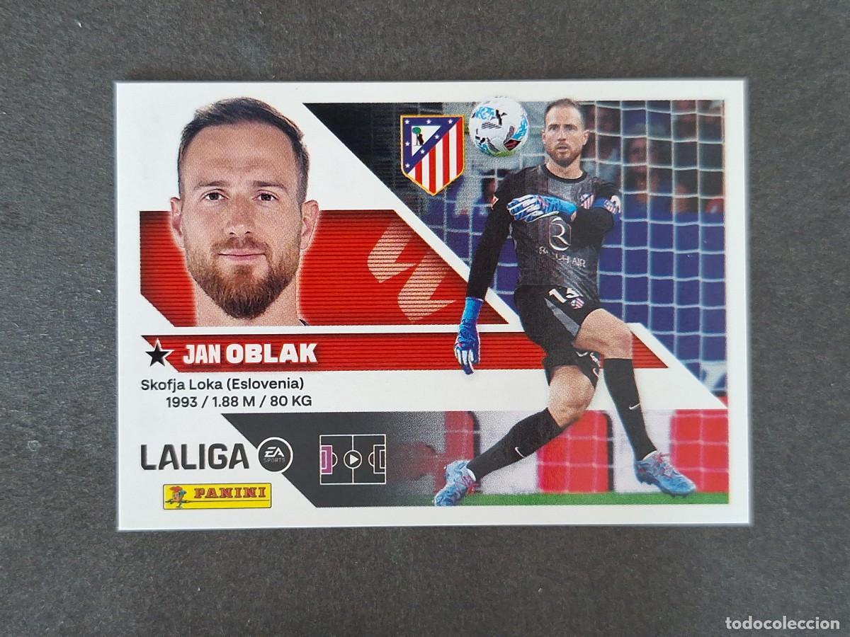 Cromos de f&uacute;tbol: L1 OBLAK ATLETICO DE MADRID LIGA ESTE 2026 2027 26 27 NUNCA PEGADO SIN PEGAR