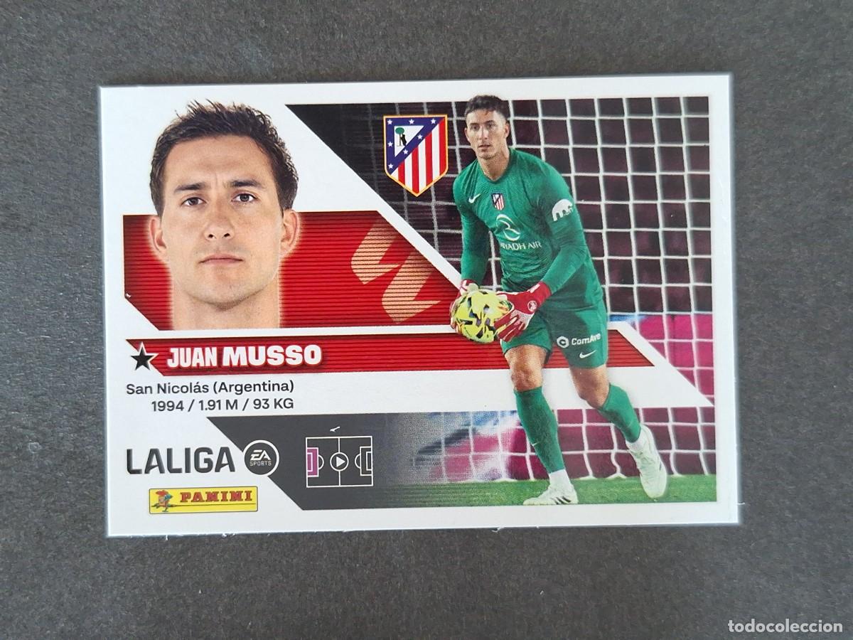 Cromos de f&uacute;tbol: L1 MUSSO ATLETICO DE MADRID LIGA ESTE 2026 2027 26 27 NUNCA PEGADO SIN PEGAR