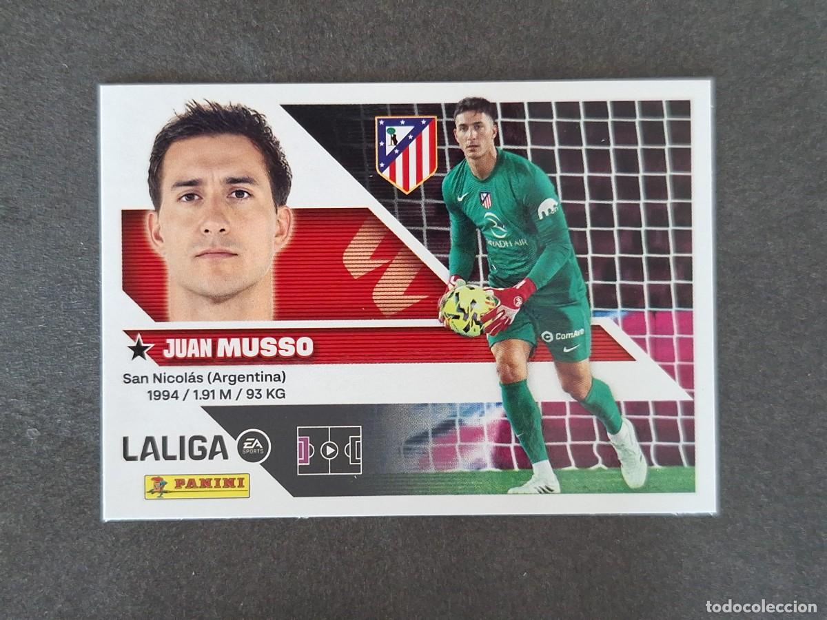 Cromos de f&uacute;tbol: L1 MUSSO ATLETICO DE MADRID LIGA ESTE 2026 2027 26 27 NUNCA PEGADO SIN PEGAR