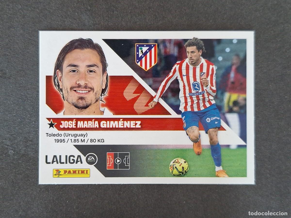 Cromos de f&uacute;tbol: L1 GIMENEZ ATLETICO DE MADRID LIGA ESTE 2026 2027 26 27 NUNCA PEGADO SIN PEGAR