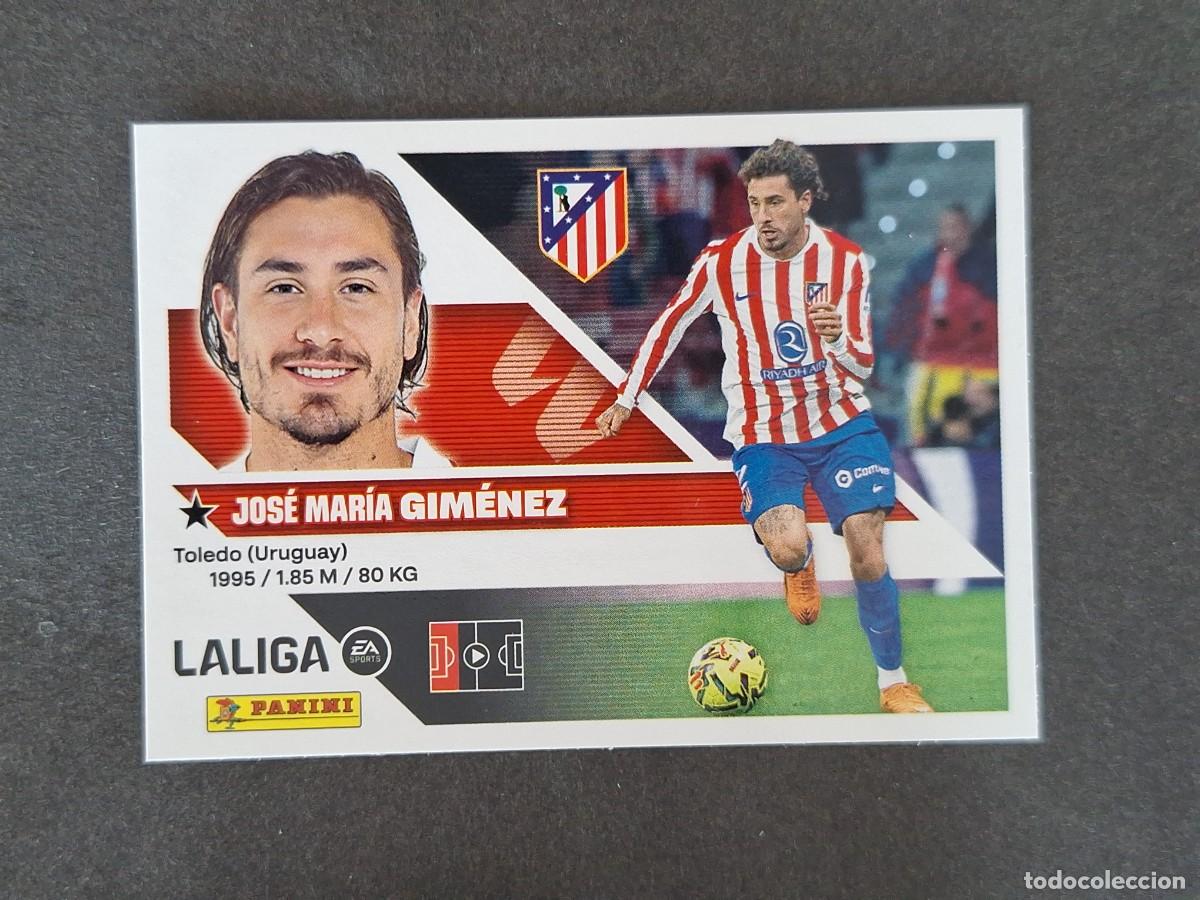 Cromos de f&uacute;tbol: L1 GIMENEZ ATLETICO DE MADRID LIGA ESTE 2026 2027 26 27 NUNCA PEGADO SIN PEGAR