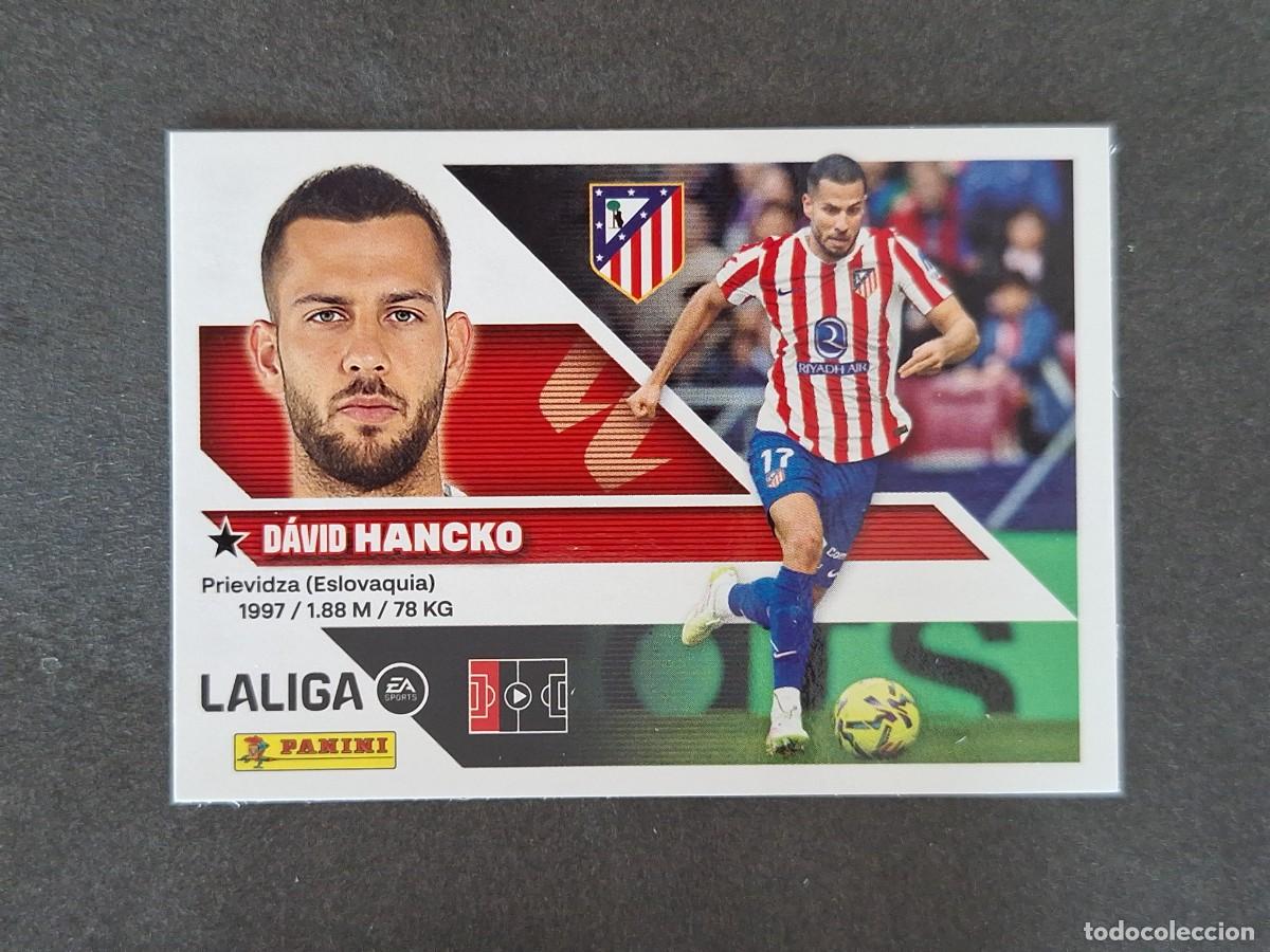Cromos de f&uacute;tbol: L1 HANCKO ATLETICO DE MADRID LIGA ESTE 2026 2027 26 27 NUNCA PEGADO SIN PEGAR