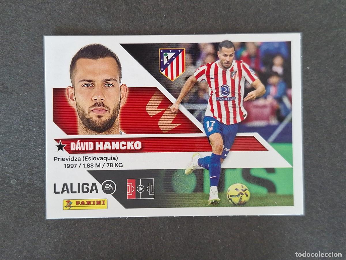 Cromos de f&uacute;tbol: L1 HANCKO ATLETICO DE MADRID LIGA ESTE 2026 2027 26 27 NUNCA PEGADO SIN PEGAR