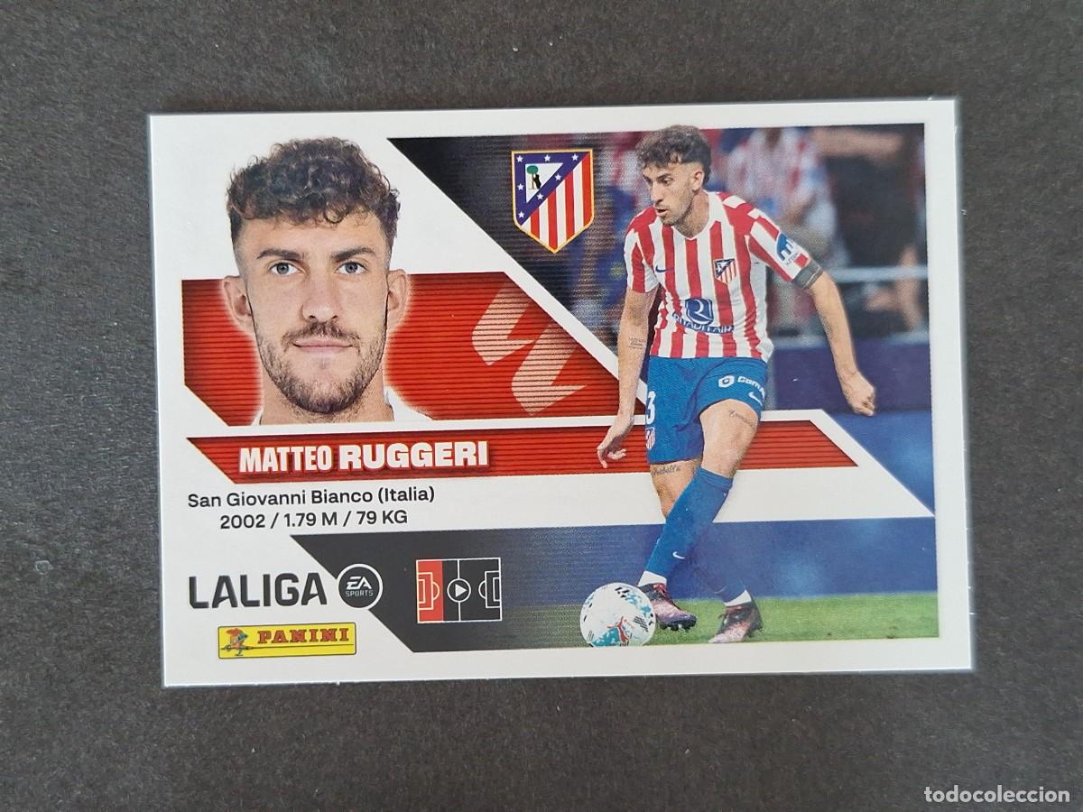 Cromos de f&uacute;tbol: L1 RUGGERI ATLETICO DE MADRID LIGA ESTE 2026 2027 26 27 NUNCA PEGADO SIN PEGAR
