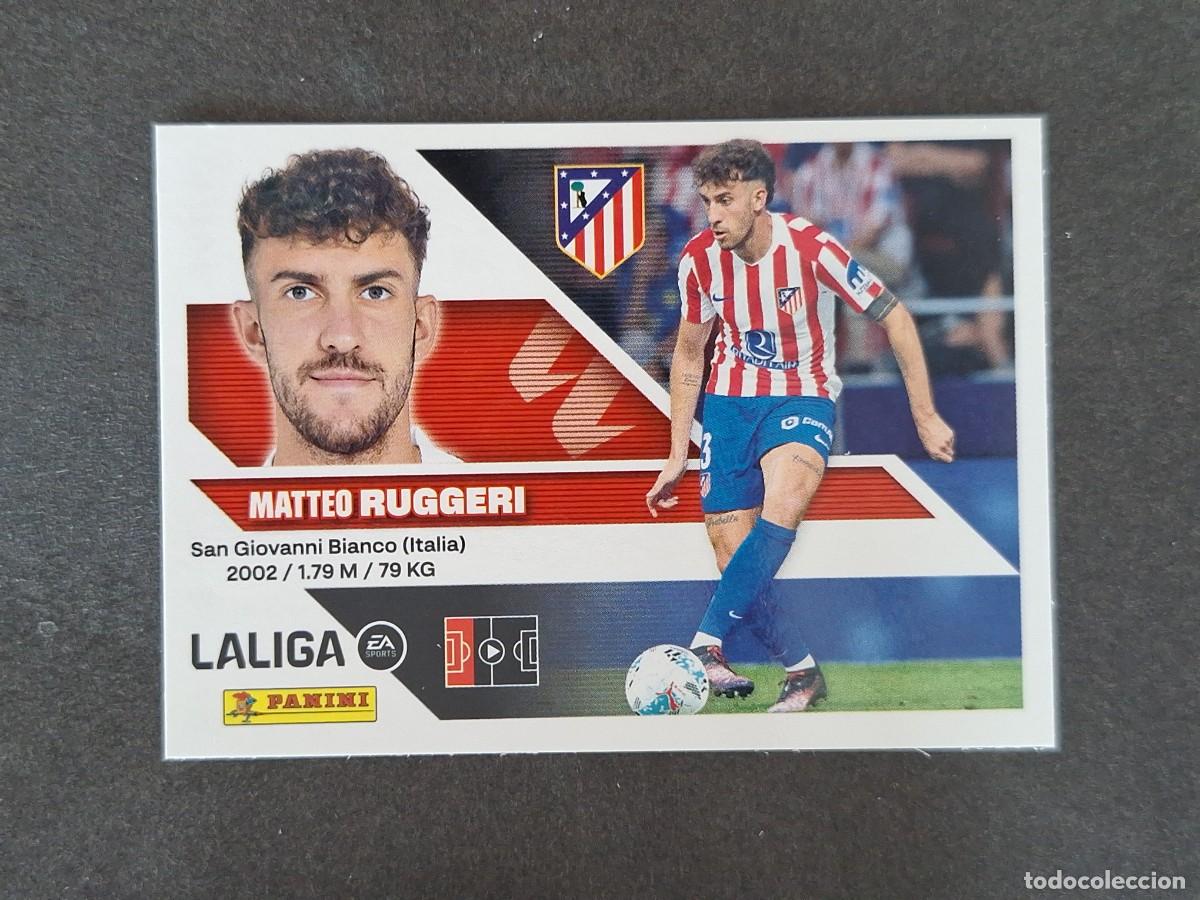 Cromos de f&uacute;tbol: L1 RUGGERI ATLETICO DE MADRID LIGA ESTE 2026 2027 26 27 NUNCA PEGADO SIN PEGAR