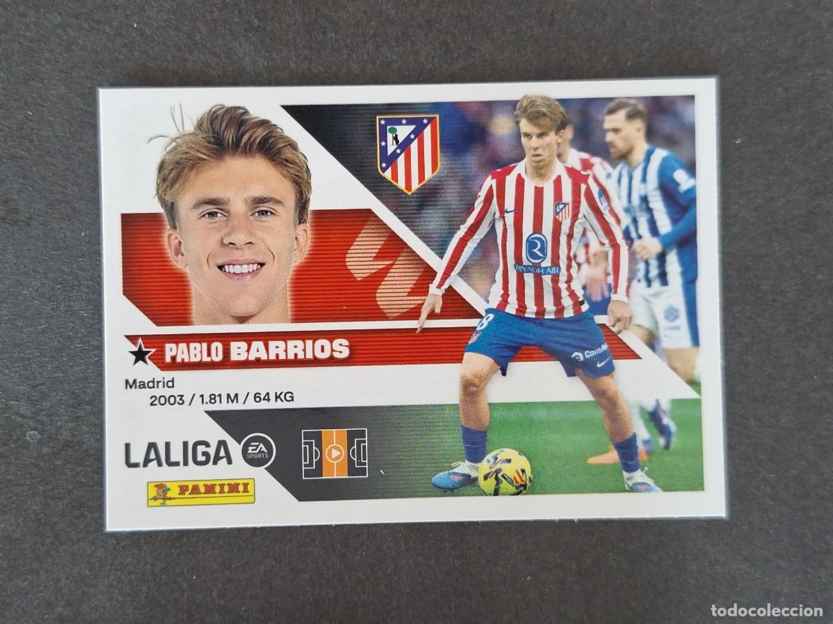 Cromos de f&uacute;tbol: L1 BARRIOS ATLETICO DE MADRID LIGA ESTE 2026 2027 26 27 NUNCA PEGADO SIN PEGAR