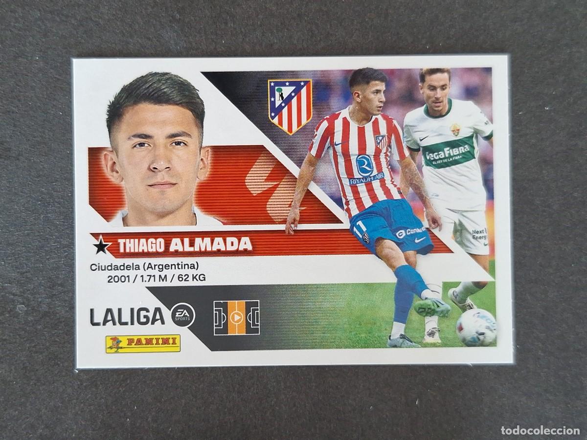 Cromos de f&uacute;tbol: L1 ALMADA ATLETICO DE MADRID LIGA ESTE 2026 2027 26 27 NUNCA PEGADO SIN PEGAR