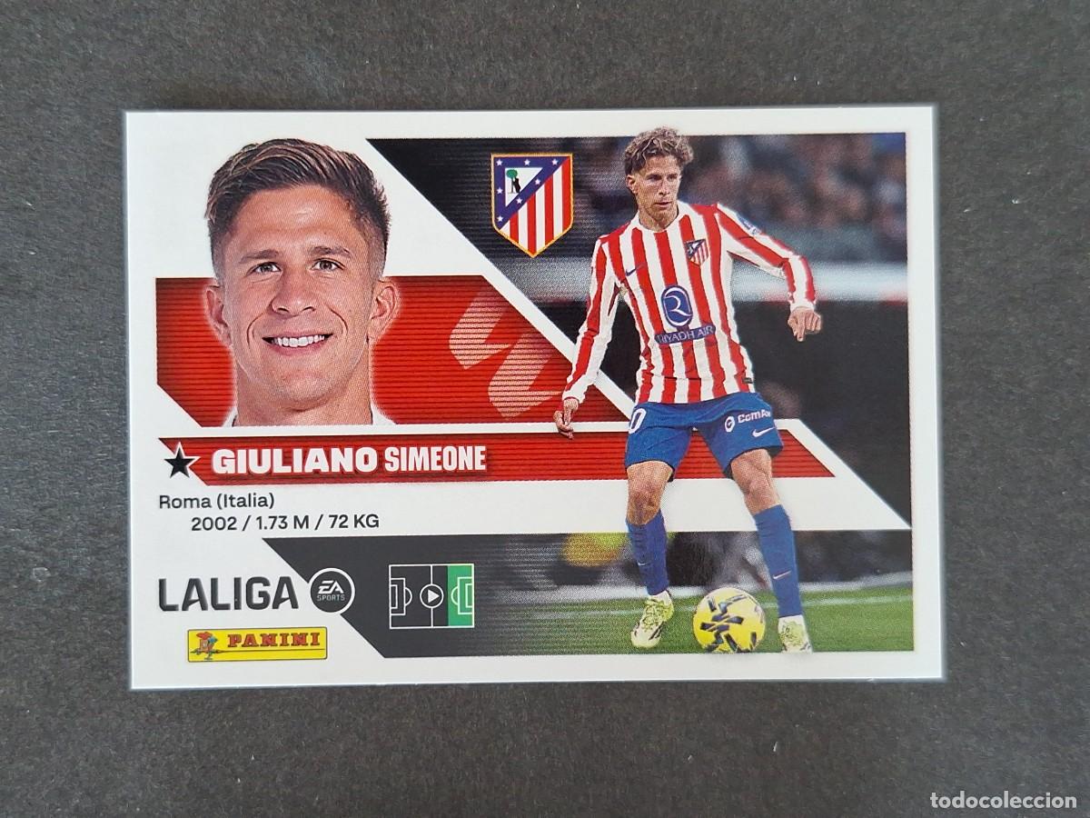 Cromos de f&uacute;tbol: L1 GIULIANO ATLETICO DE MADRID LIGA ESTE 2026 2027 26 27 NUNCA PEGADO SIN PEGAR