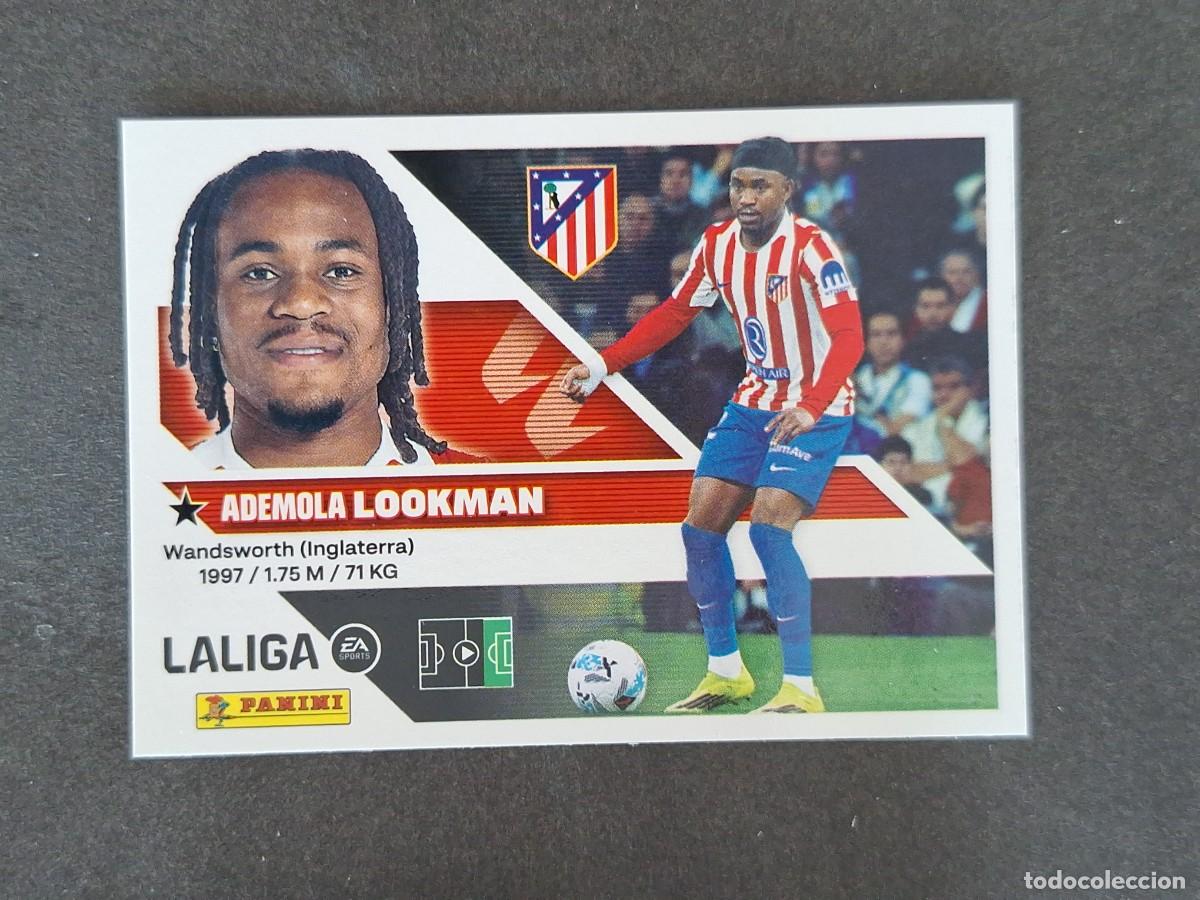 Cromos de f&uacute;tbol: L1 LOOKMAN ATLETICO DE MADRID LIGA ESTE 2026 2027 26 27 NUNCA PEGADO SIN PEGAR