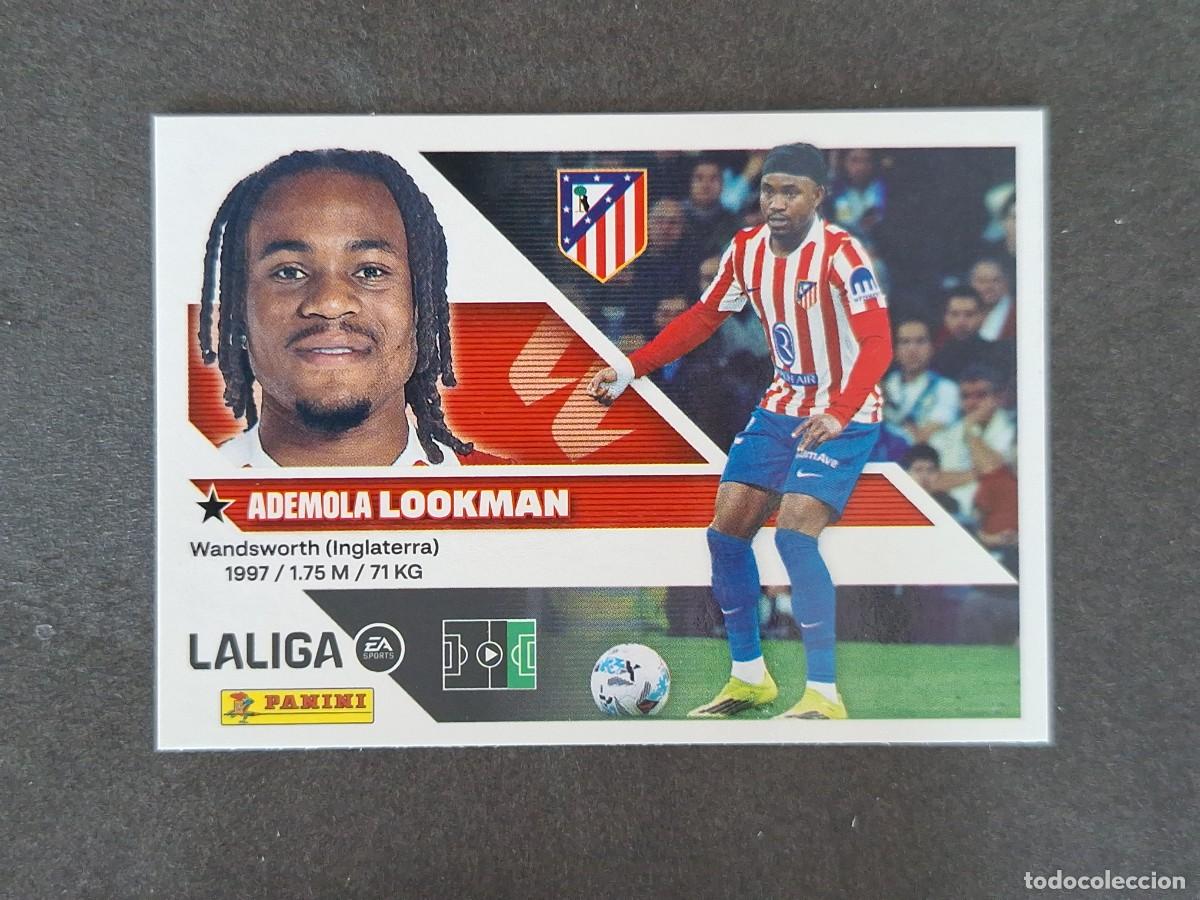Cromos de f&uacute;tbol: L1 LOOKMAN ATLETICO DE MADRID LIGA ESTE 2026 2027 26 27 NUNCA PEGADO SIN PEGAR