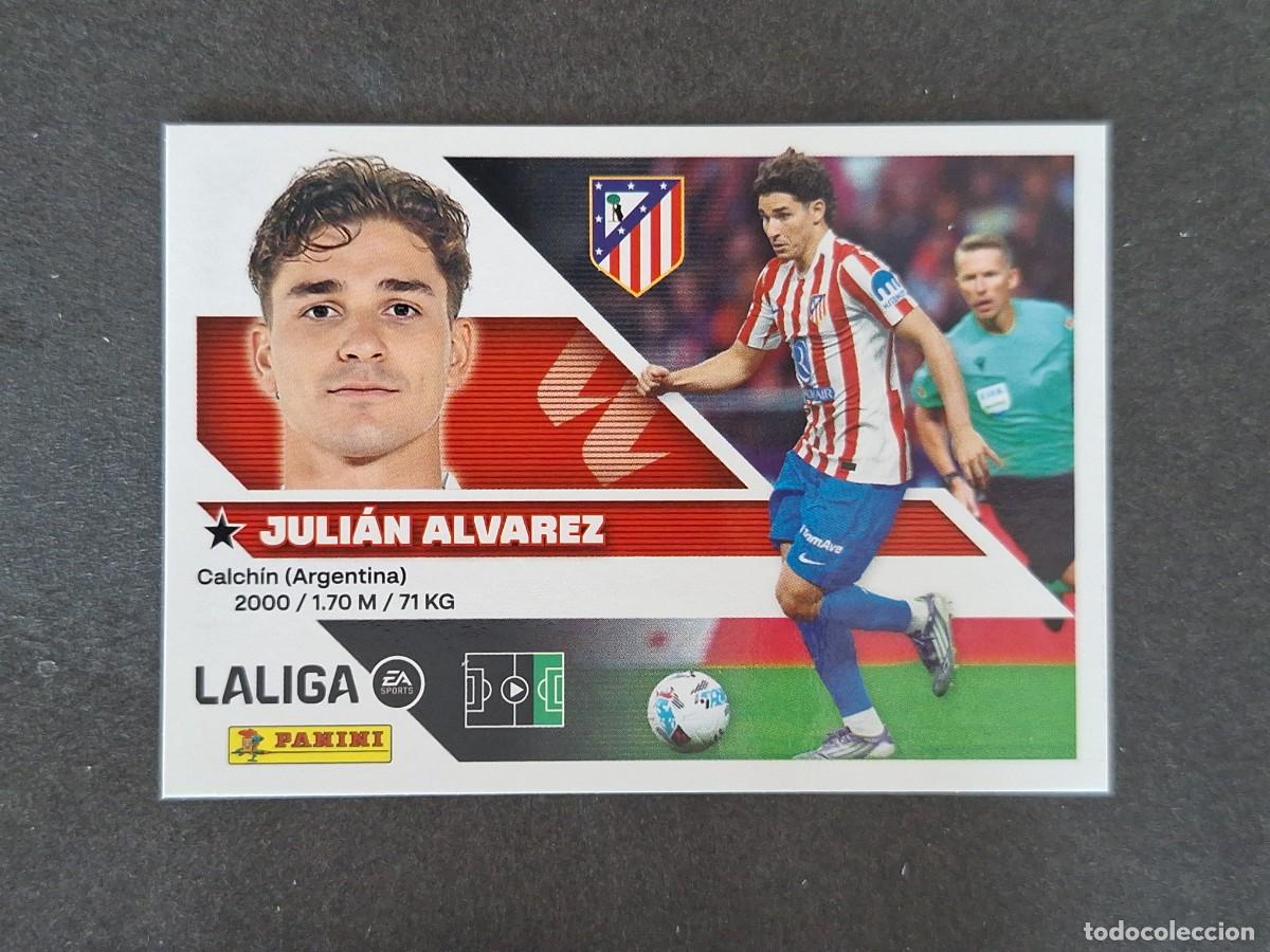 Cromos de f&uacute;tbol: L1 JULIAN ALVAREZ ATLETICO DE MADRID LIGA ESTE 2026 2027 26 27 NUNCA PEGADO SIN PEGAR