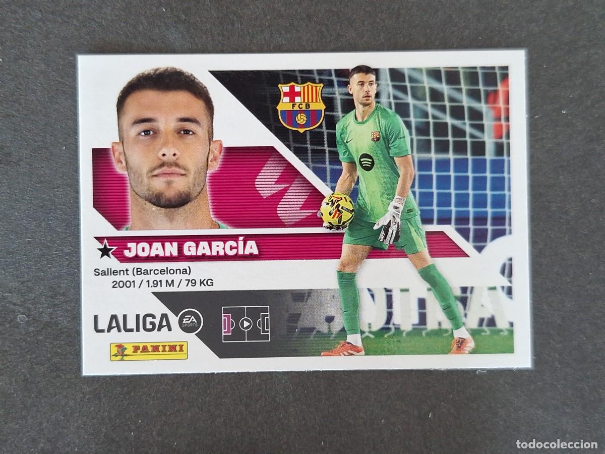 Cromos de f&uacute;tbol: L1 JOAN GARCIA F. C. BARCELONA LIGA ESTE 2026 2027 26 27 NUNCA PEGADO SIN PEGAR