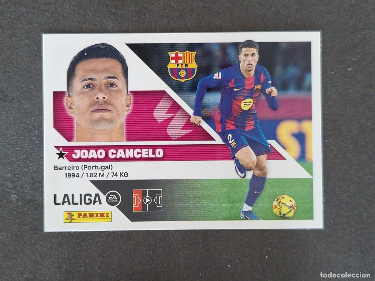 Figurine di Calcio: L1 JOAO CANCELO F. C. BARCELONA LIGA ESTE 2026 2027 26 27 NUNCA PEGADO SIN PEGAR